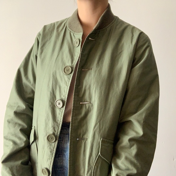 Coen Jackets & Blazers - GREEN BOMBER JACKET